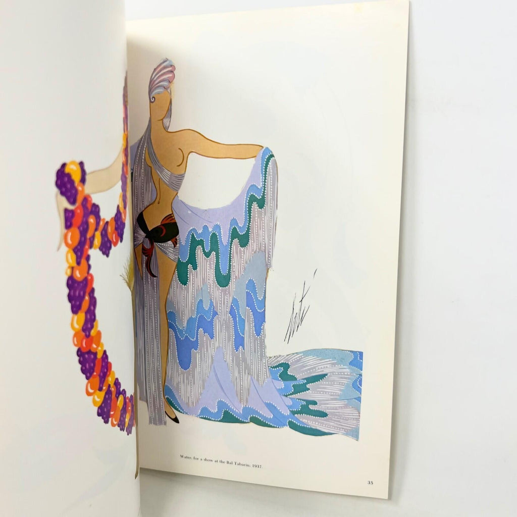 Erte’s Theatrical Costumes Book In Full Color 1979 Costume Design Art