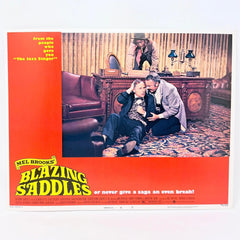 1974 Blazing Saddles Original Movie Lobby Card 74/42 No.8 Mel Brooks