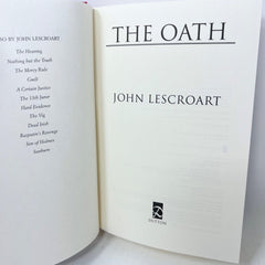 The Oath by John Lescroart (2002, Hardcover) Fourth Print