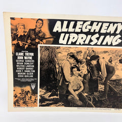 1957 Allegheny Uprising Original Movie Lobby Card Claire Trevor John Wayne d