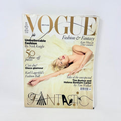 Vogue Fashion Magazine December 2008 Kate Moss Cover