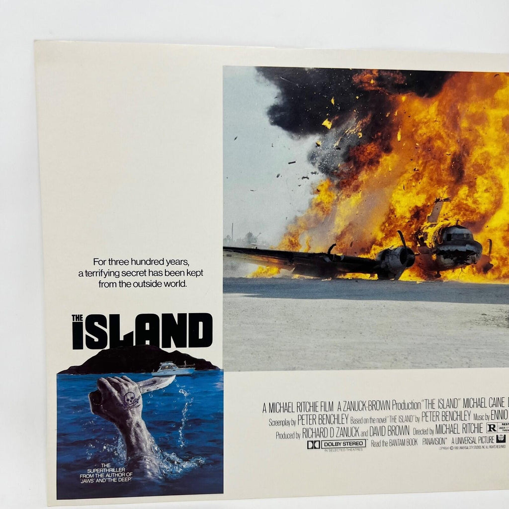 The island Scfi Movie Lobby Cards Set of 4
