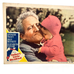 Father's Little Dividend Movie Lobby Card No.7 Spencer Tracy Elizabeth Taylor