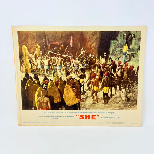 1965 She Collectible Movie Lobby Card No.8
