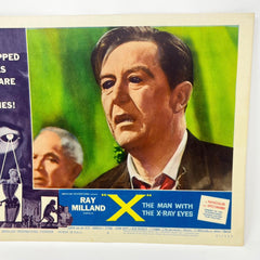 1963 THe Man With The X-Ray Eyes Collectible movie Lobby Card No. 6
