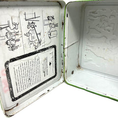 Vintage 1968 Land Of The Giants Metal Lunchbox Metal Lunch Box Autograph 3 times