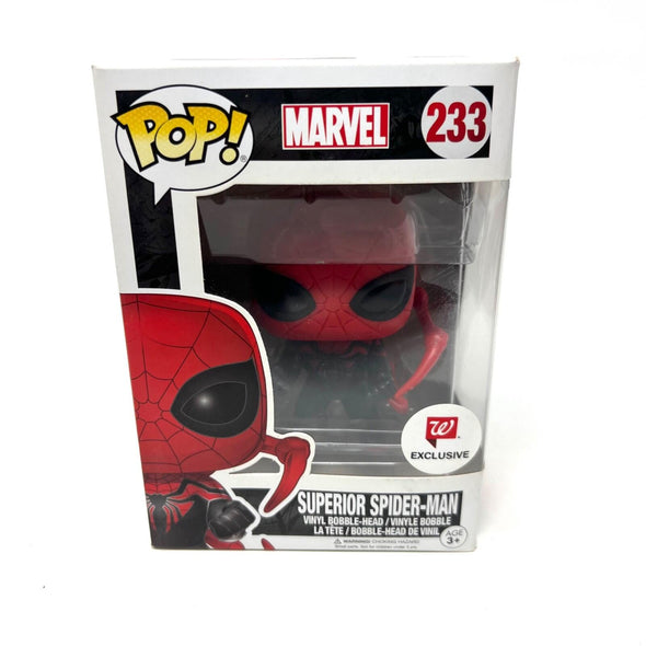 Funko Pop Marvel Walgreen Exclusive Superior Spider-Man Bobble-Head 233