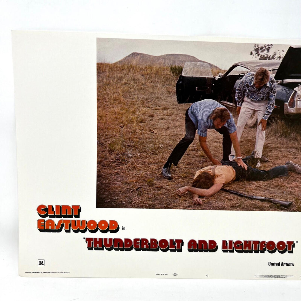 Thunderbolt and Lightfoot Collectible Movie Lobby Card Clint Eastwood No.4