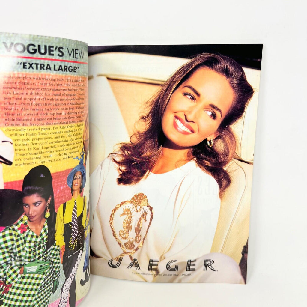 Vogue Magazine January 1992 Cindy Crawford by Patrick Demarchelier