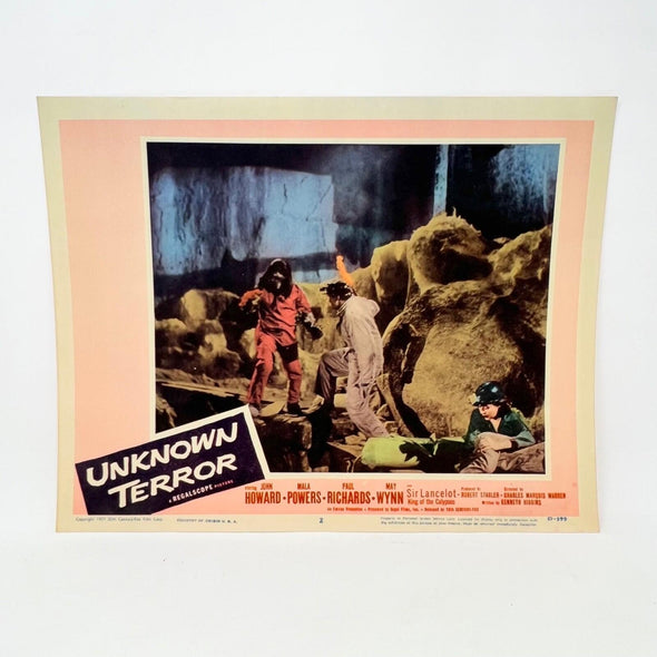1957 Unknown Terror  Movie Lobby Card No.2