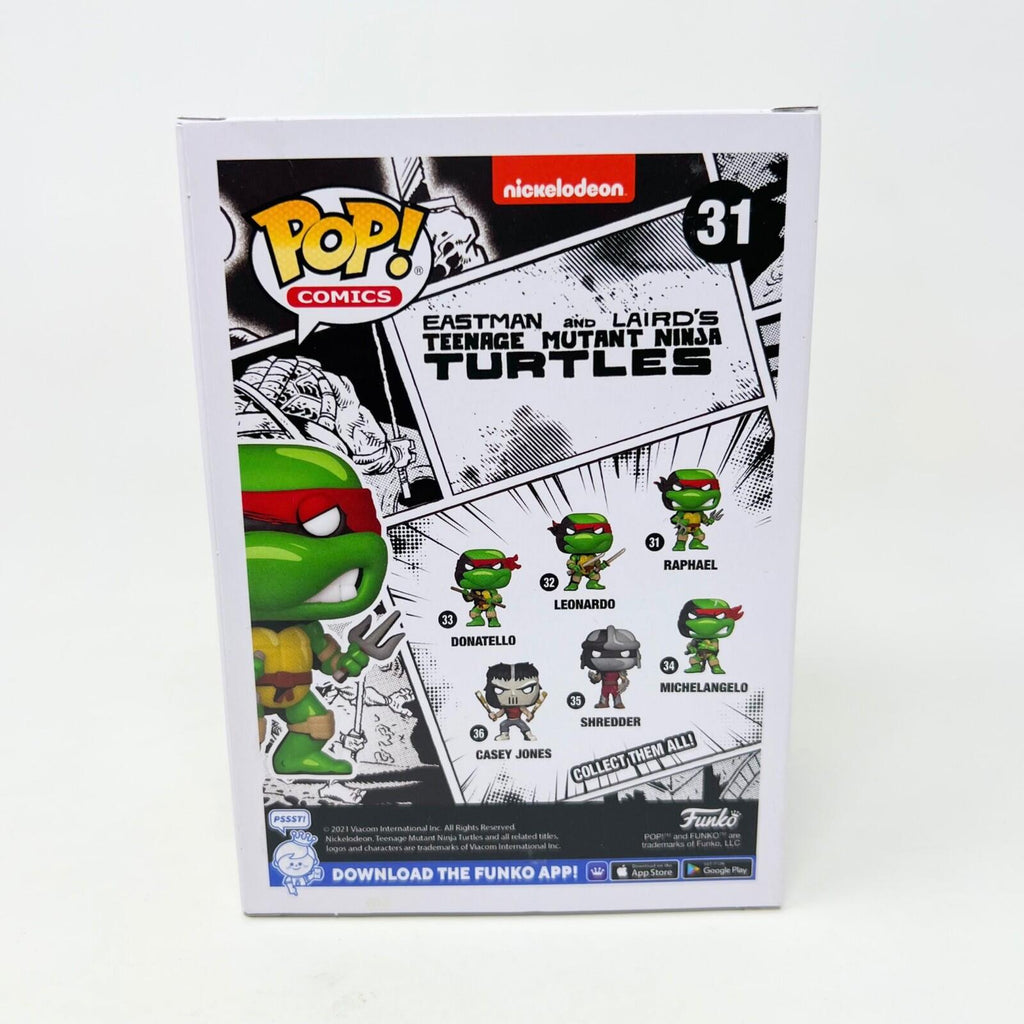 Funko Pop Comics TMNT Teenage Mutant Ninja Turtles Raphael PX Exclusive