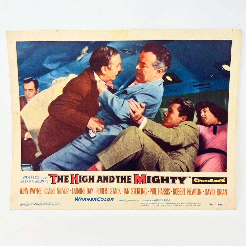 1954 The High and The Mighty Lobby Card Movie Poster (a)
