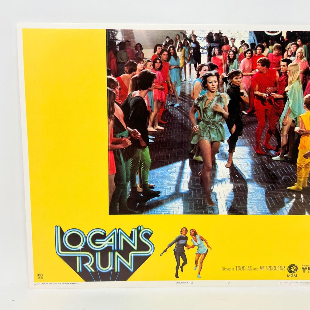 1976 Logans Run Collectible Movie Lobby Card No.2