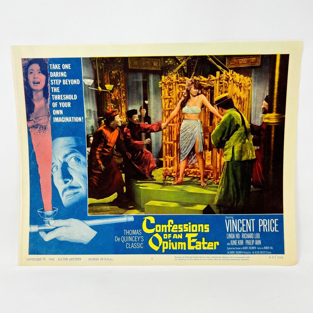 1962 Confessions of an Opium Eater Original Movie Lobby Card No.5