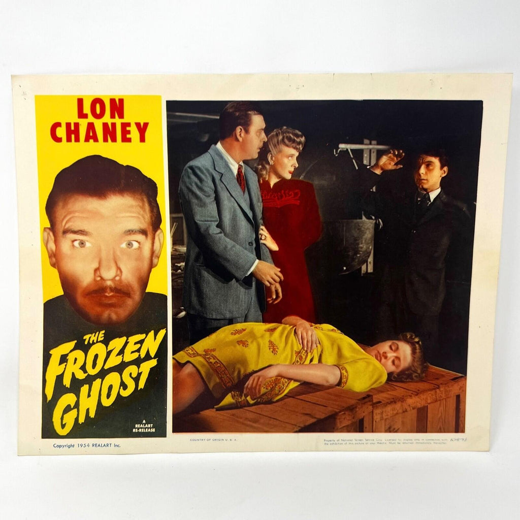 The Frozen Ghost Lon Chaney Collectible movie Lobby Card (b)
