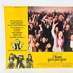 1978 I Wanna Hold your Hand Collectible Movie Lobby Card No.a