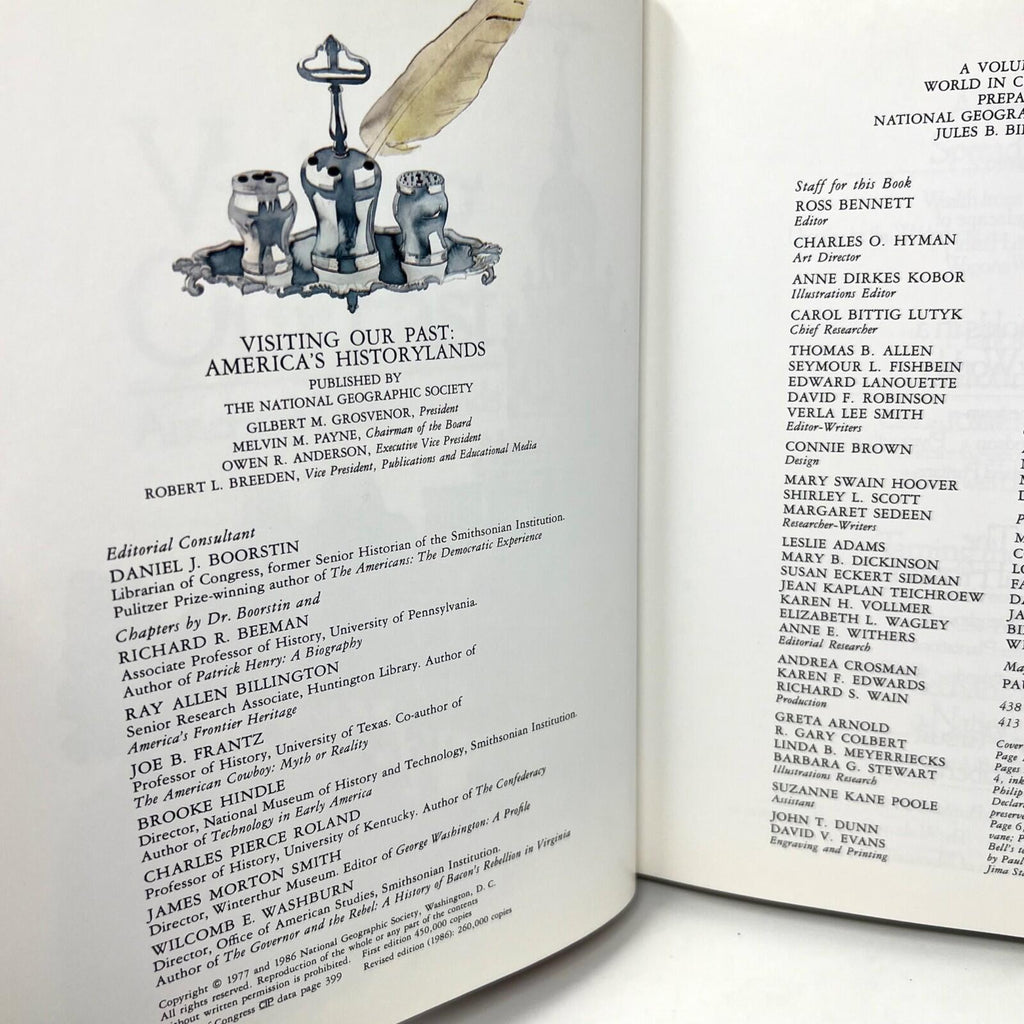 Visiting Our Past America's Hitorylands Hardcover Book