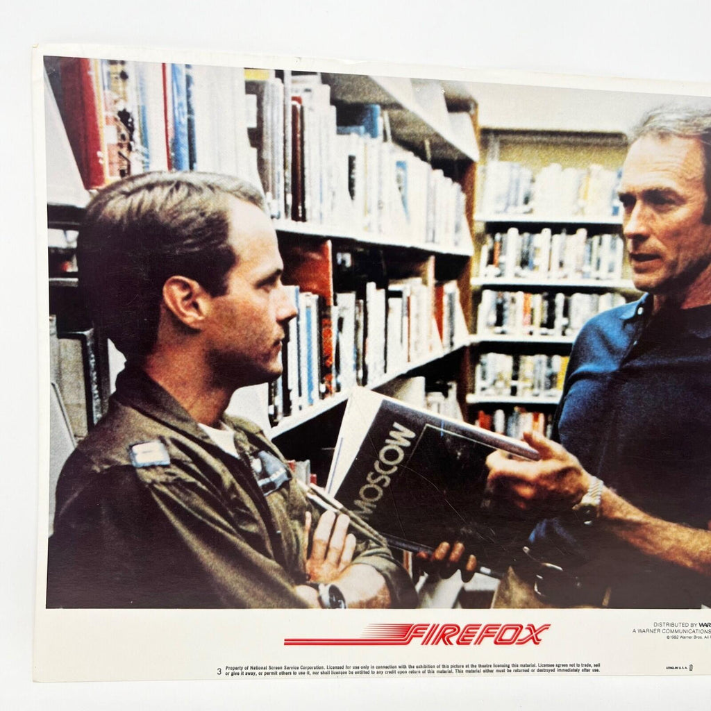 1982 Warner Brox Firefox Original Movie Lobby Card No.3