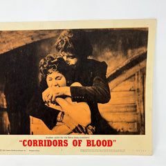 1963 Corridors Of Blood Orginal Movie Lobby Card No.2