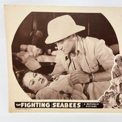 1954 The Fighting Seabees Lobby Card Movie Poster b