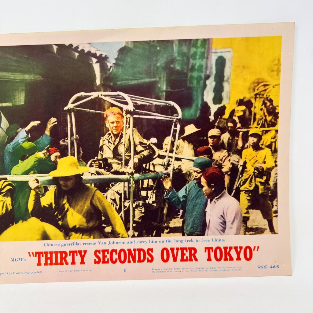 1955 Thirty Seconds Over Tokyo Lobby Card Movie Poster No.2