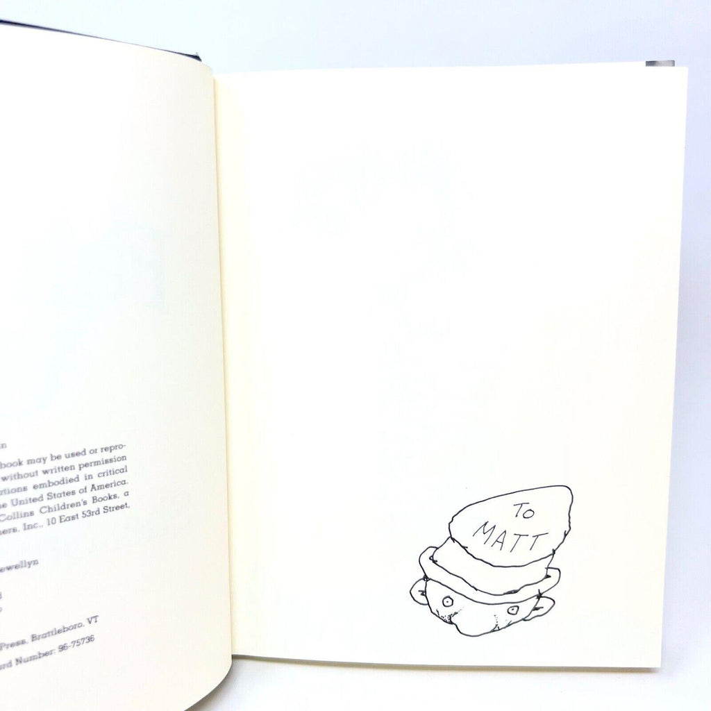 Vintage 90s, Falling Up, poems and drawings by Shel Silverstein, Hardcover Book