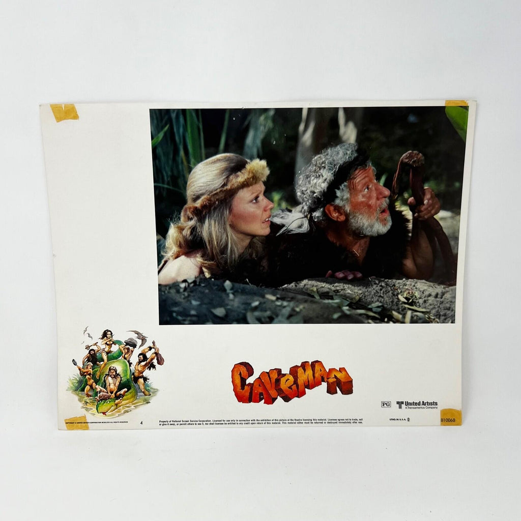 1981 Caveman Movie Lobby Card No.1-4