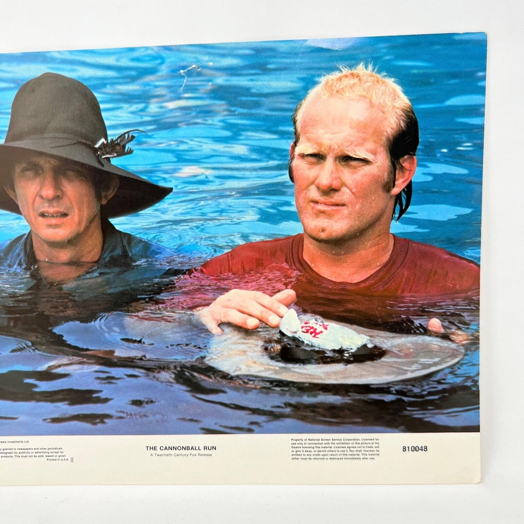 1981 The Cannonball Run Original Movie Lobby Card No.2