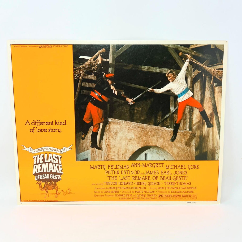 The last Remaek OF Beau Geste Lobby Card Movie Poster No.7