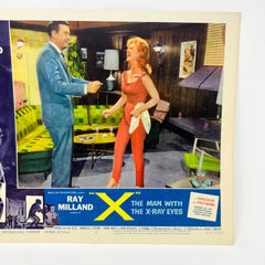 1963 THe Man With The X-Ray Eyes Collectible movie Lobby Card No. 1