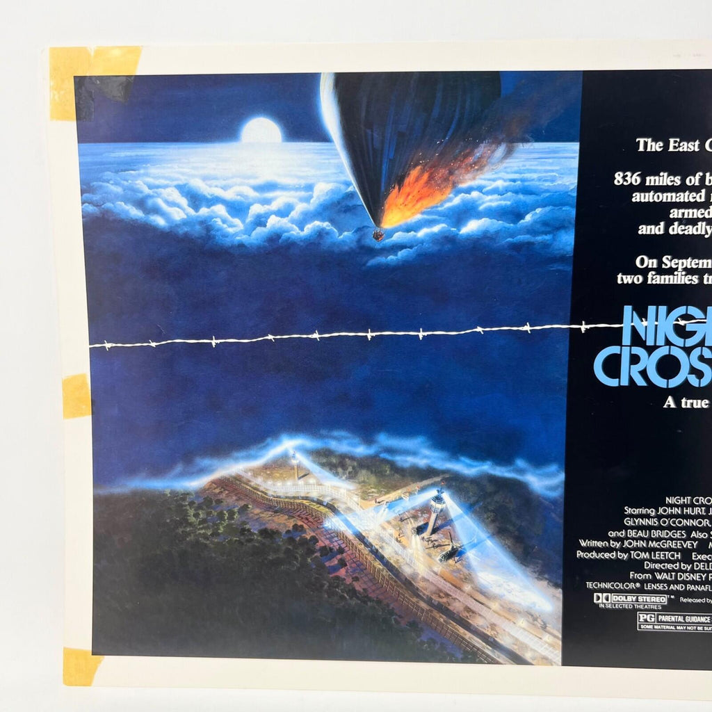 1962 Walt Disney Night Crossing A True Story Lobby Card Movie Poster (a)