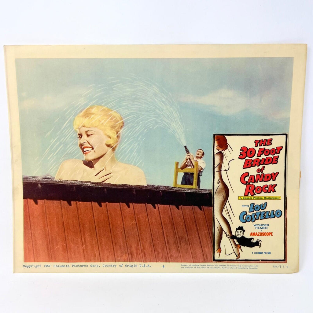 1959 The 30 Foot Bride Of Candy Rock Lobby Card Movie Poster No.8