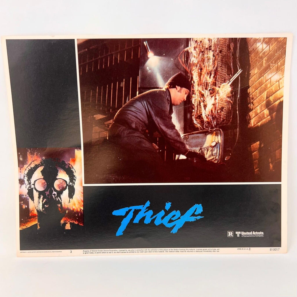 1981 Thief Vintage Movie Lobby Card No.3