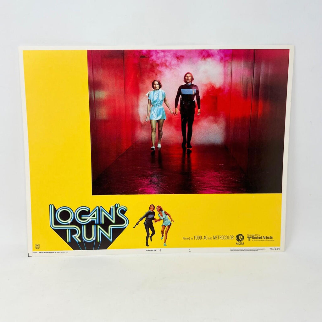 1976 Logans Run Collectible Movie Lobby Card No.1