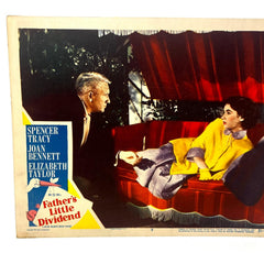 Father's Little Dividend Movie Lobby Card No.3 Spencer Tracy Elizabeth Taylor