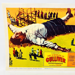 1960 The 3 Worlds Of Gulliver in Superdynamation Collectible Movie Lobby Card d