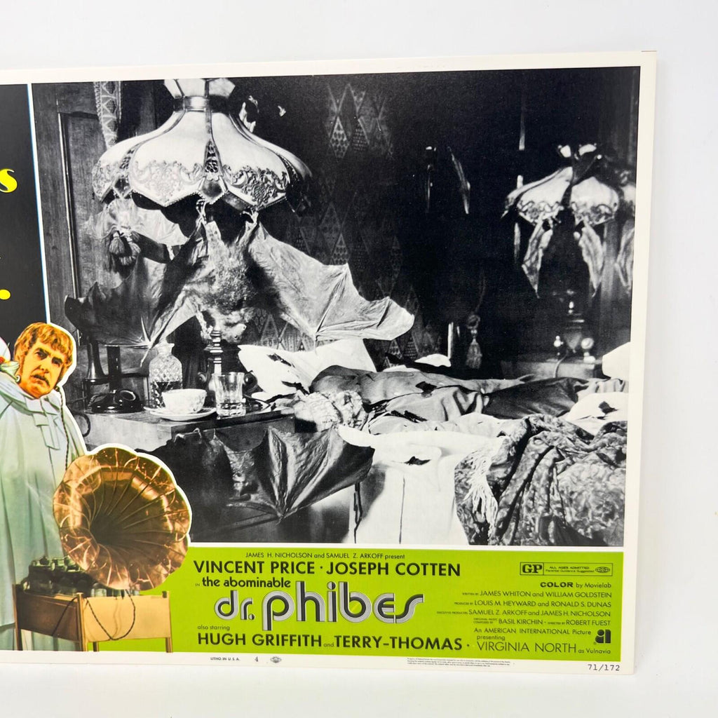 1971 Dr. Phibes has Great Vibes Collectible Movie Lobby Card No.4