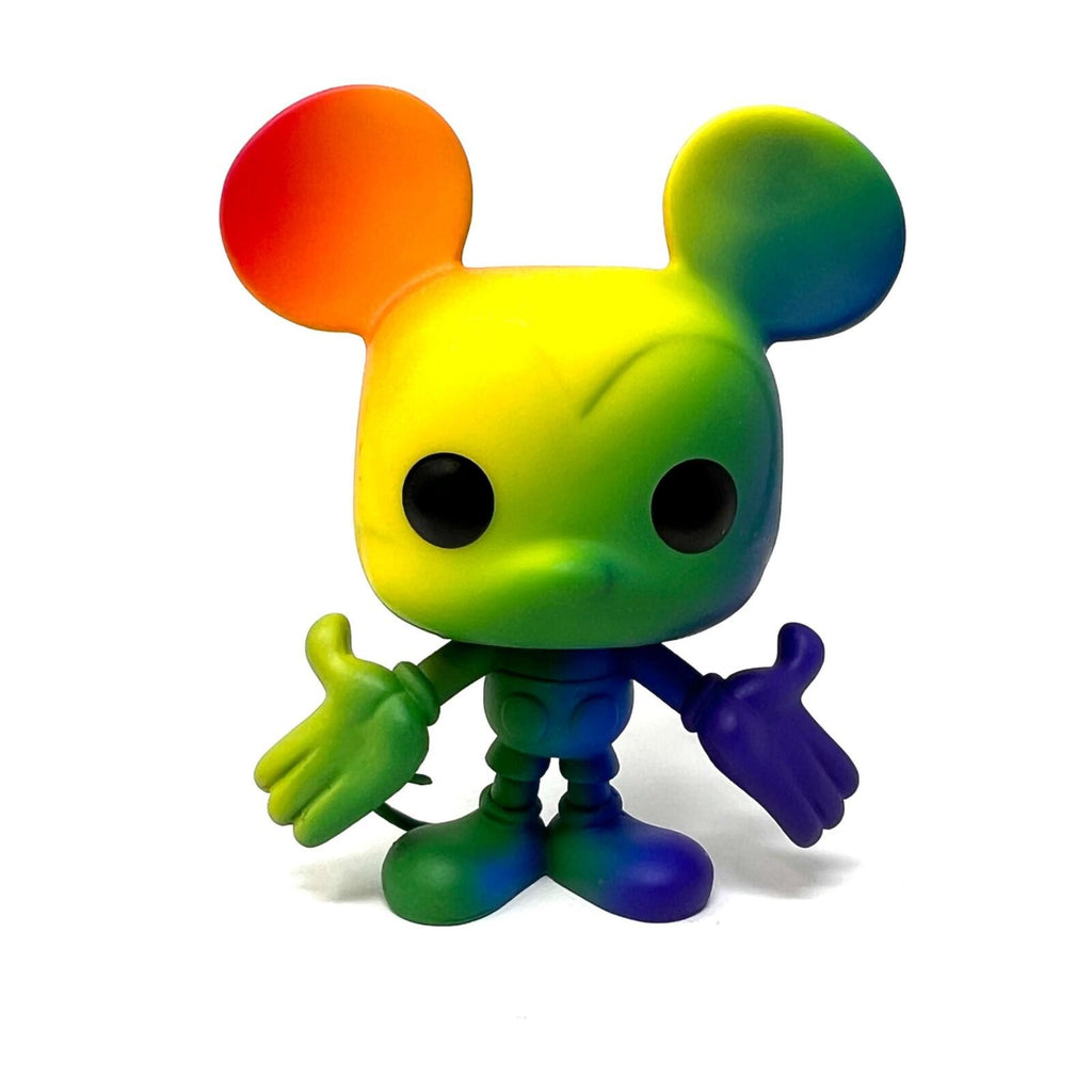 Funko POP Disney Pride Mickey Mouse (Rainbow), 3.75 inches Loose