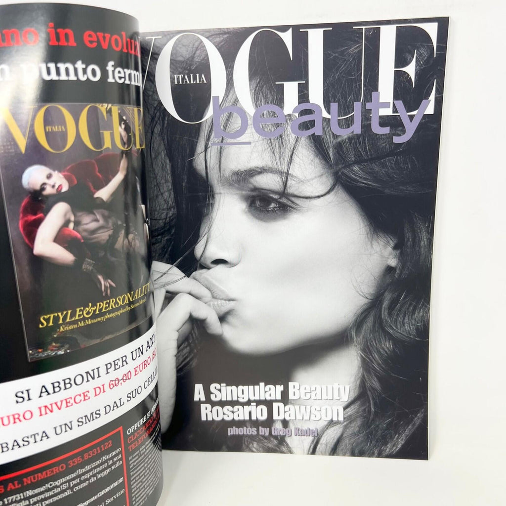 Vogue Magazine Italia July 2009 No 707 Kristen mcmenamy
