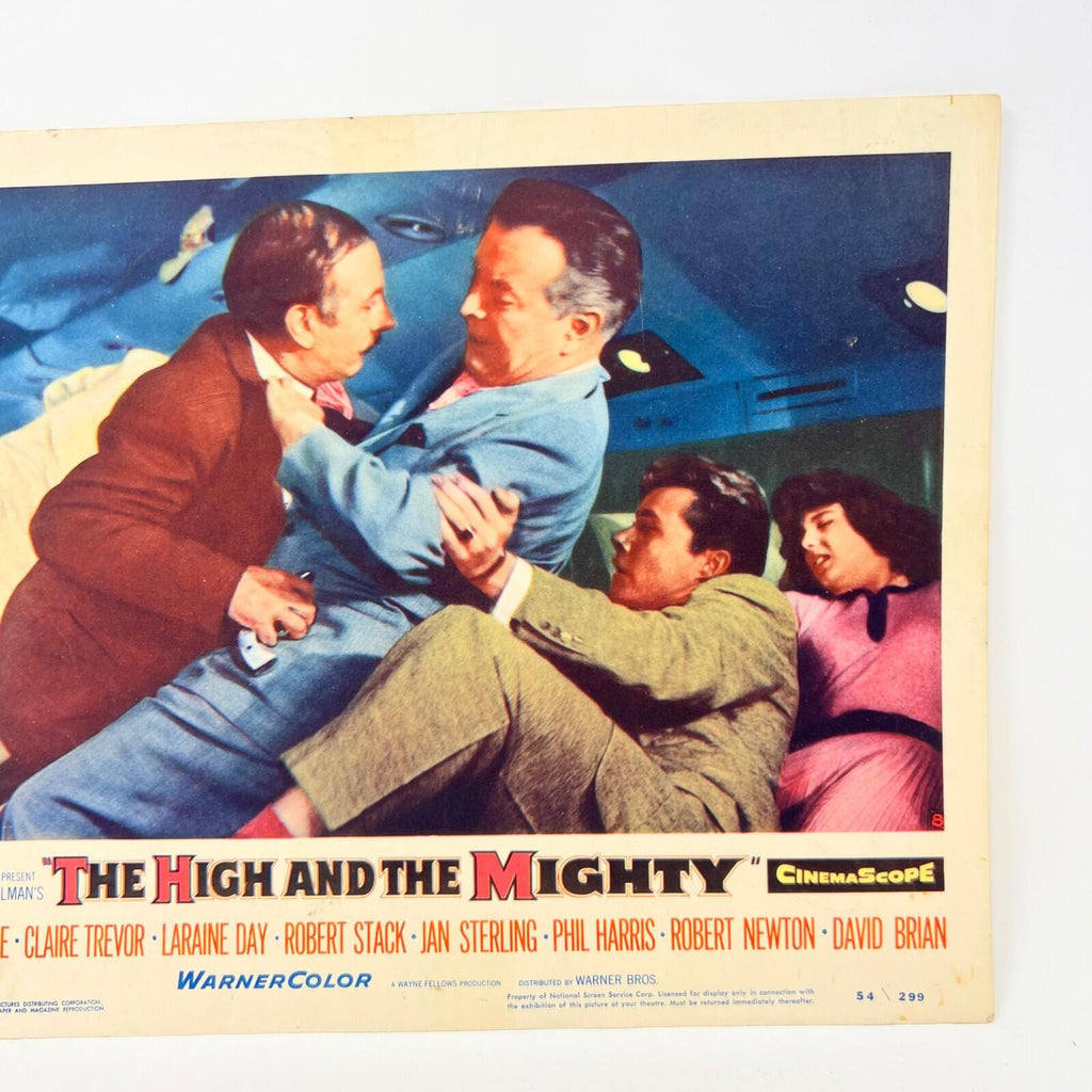 1954 The High and The Mighty Lobby Card Movie Poster (a)