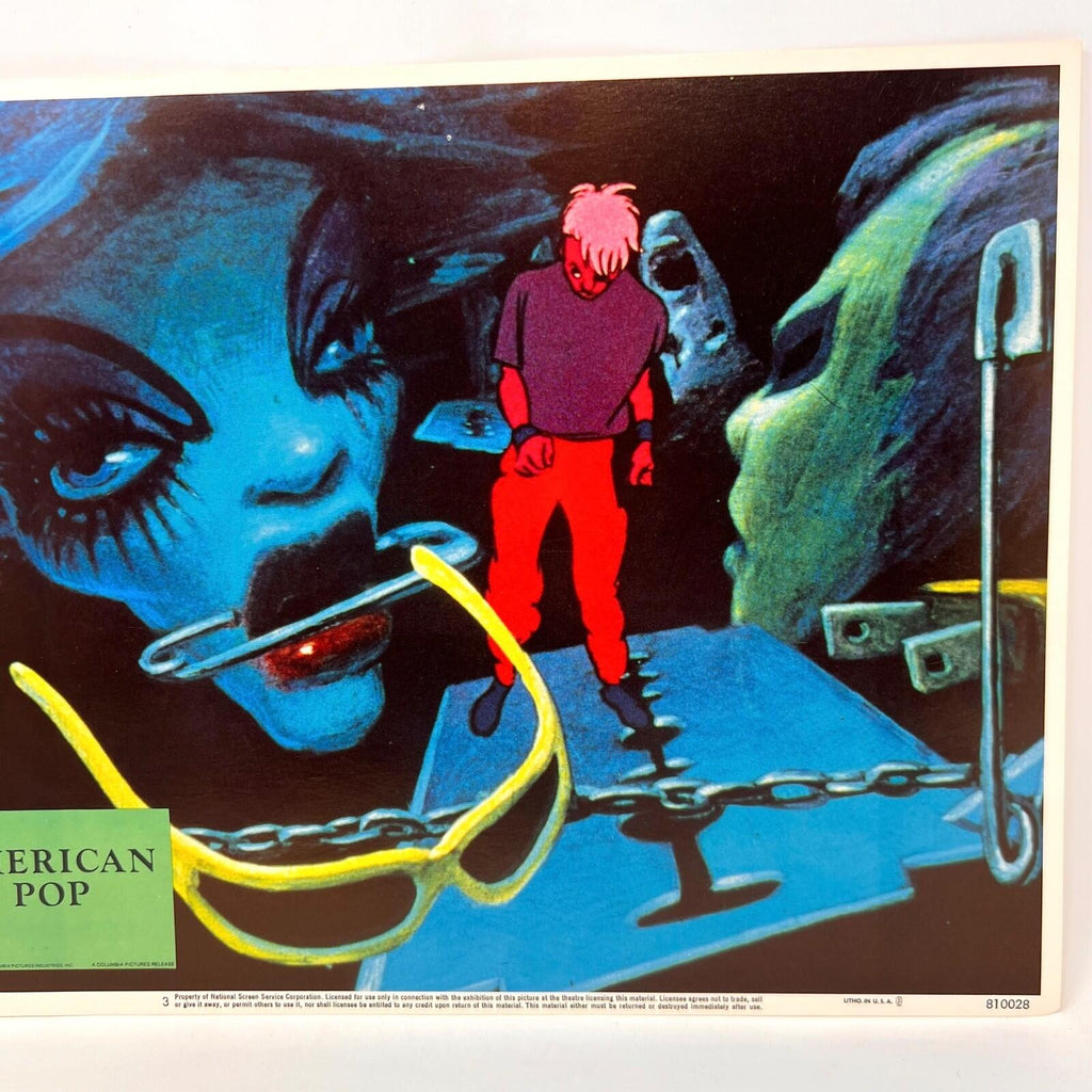 1980 American Pop Original Movie Lobby Card No.3