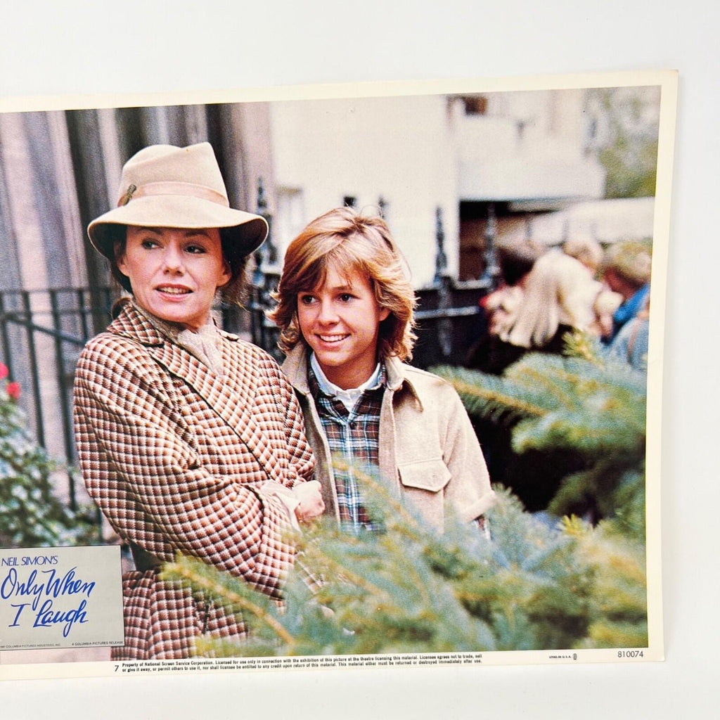 1981 Only When I Laugh Lobby Card Movie Poster No.7