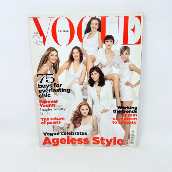 Vogue Magazine July 2007 British Ageless Style