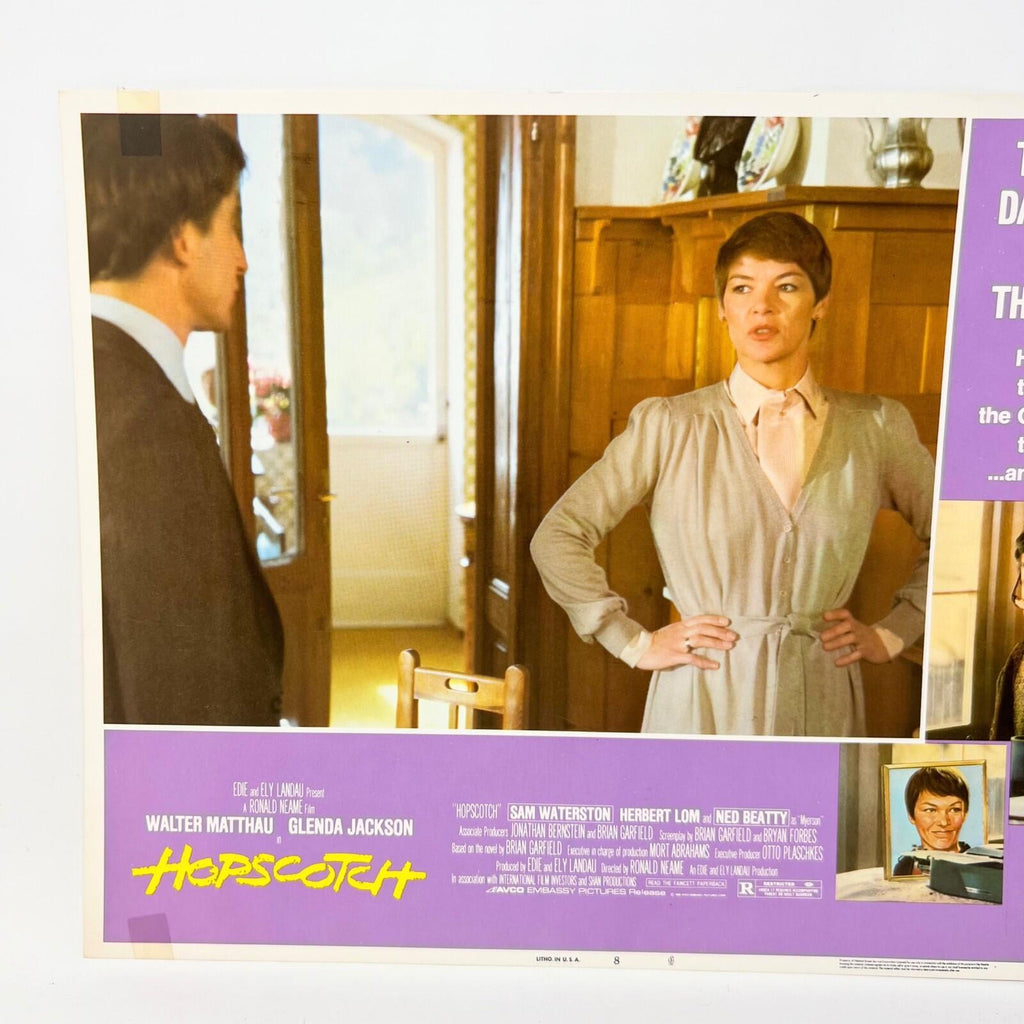 1980 Vintage Hopscotch Lobby Card Movie Poster No.8