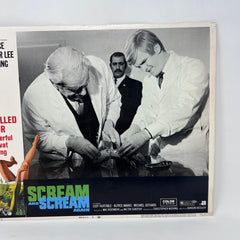 1970 Scream and Scream Again Original Movie Lobby Card 70/53 No.3