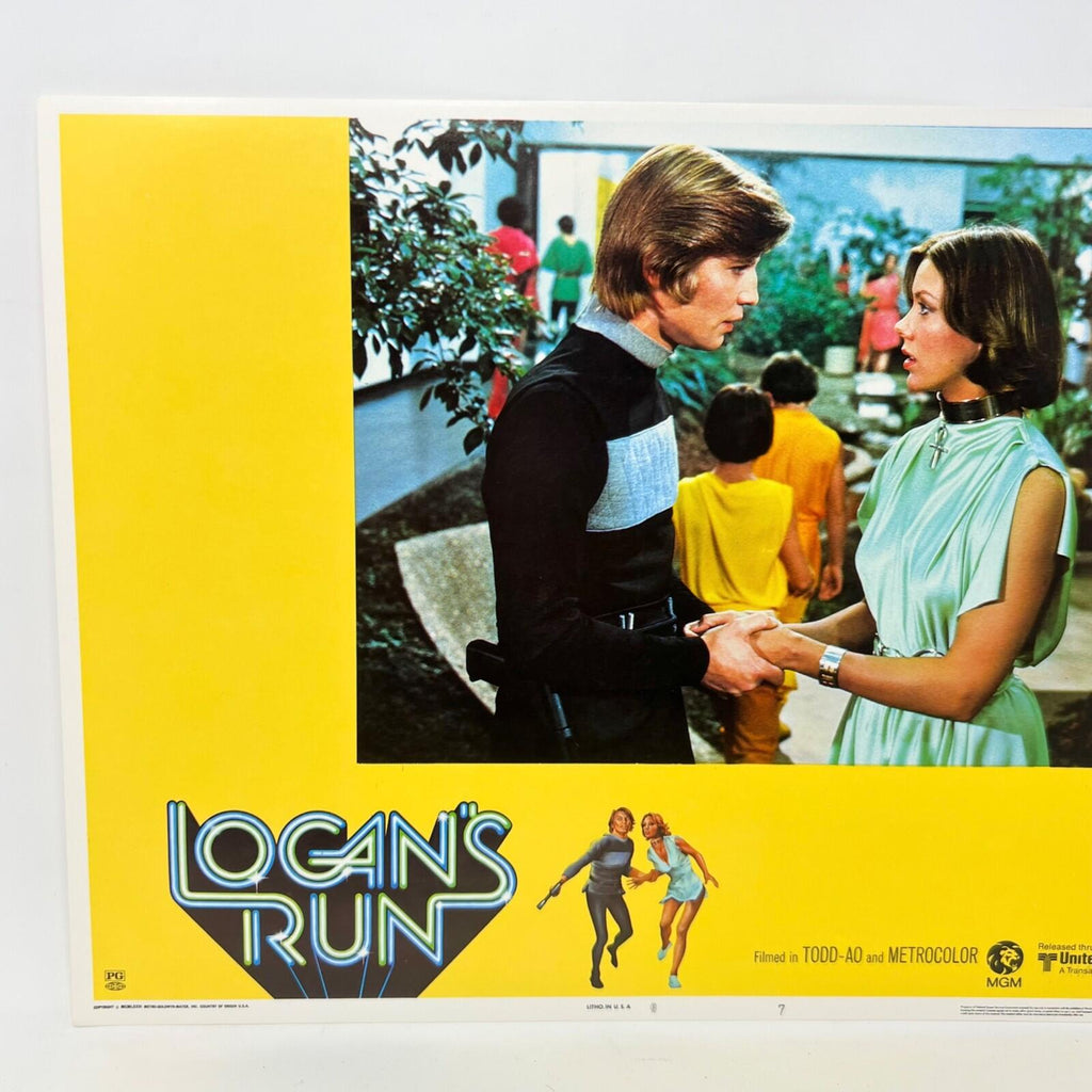 1976 Logans Run Collectible Movie Lobby Card No.7