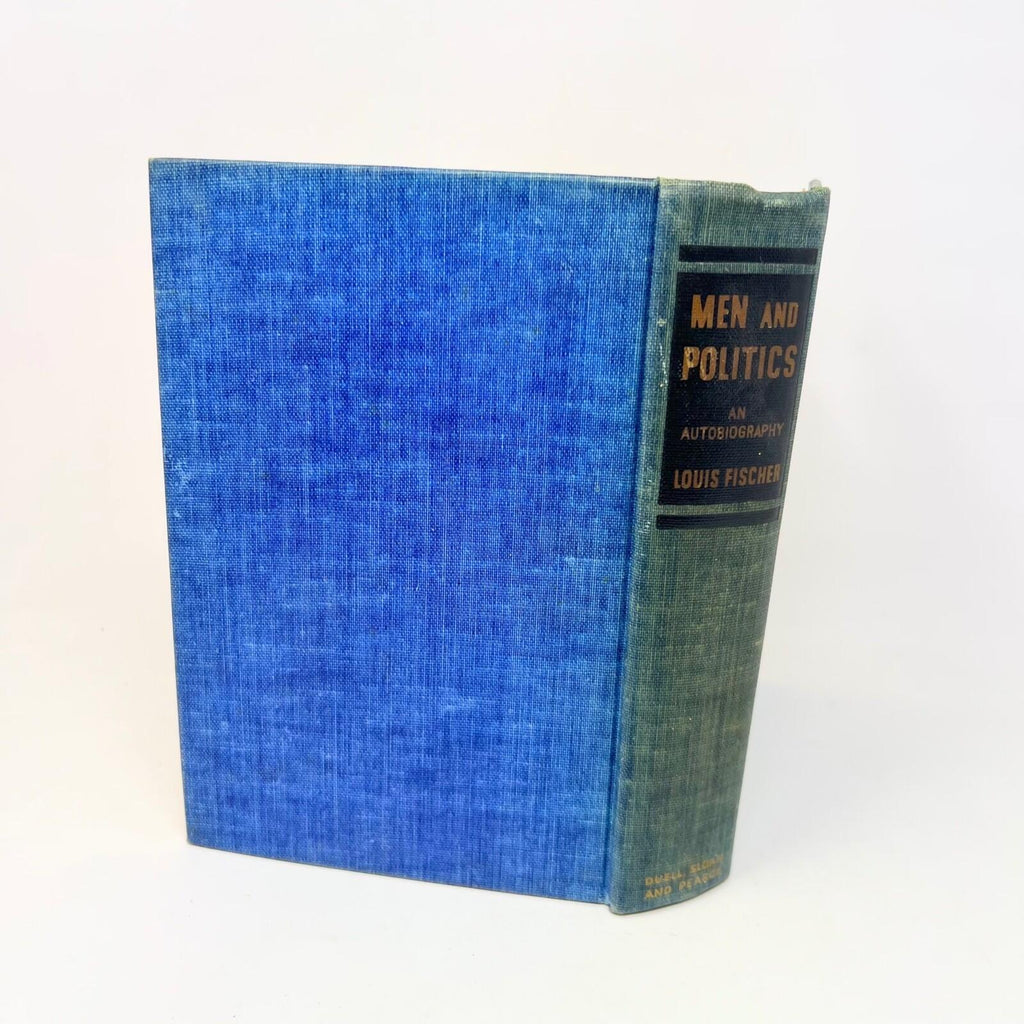 1941 Men and Politics an Autobiography Louis Fischer  Hardcover