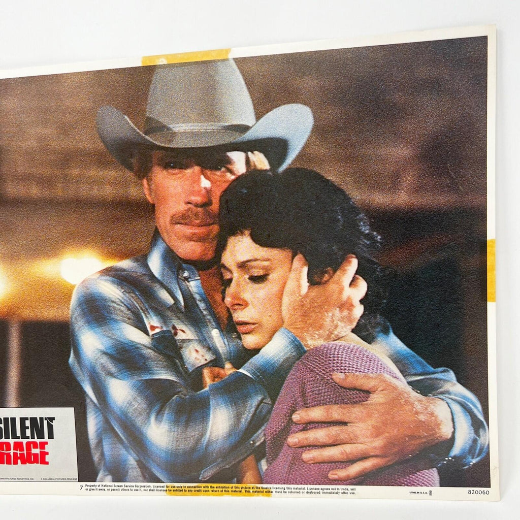 1982 Silent Rage  Collectible movie Lobby Card No.7