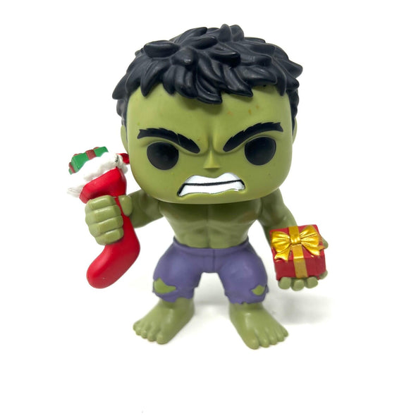 Funko Pop! Marvel Holiday Hulk with Stocking and Present vinyl figure