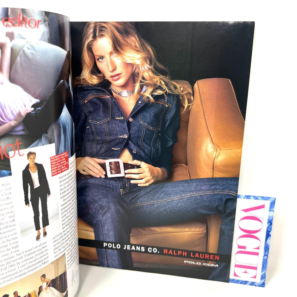 Vintage Vogue July 2001 Fall’s Rebel Elegance Catherine Zeta